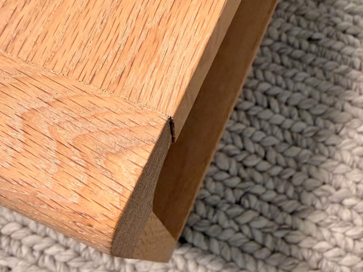 Wood movement example